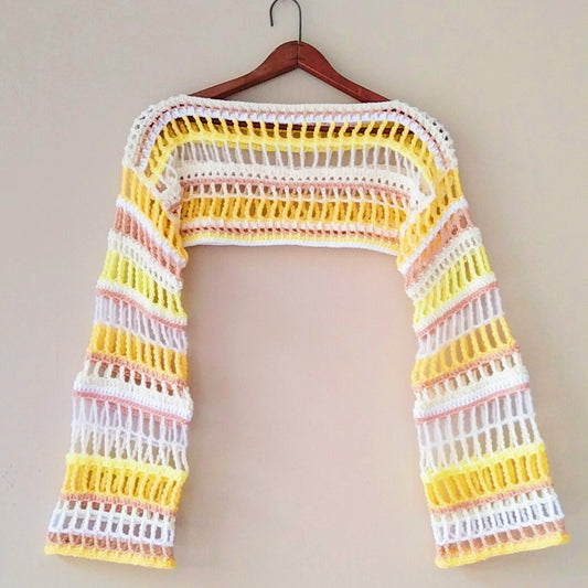 Sunset Bloom Shrug
